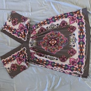 Bandana style pulloverdress